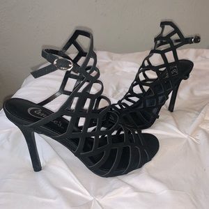 Candie’s castarlight black heels